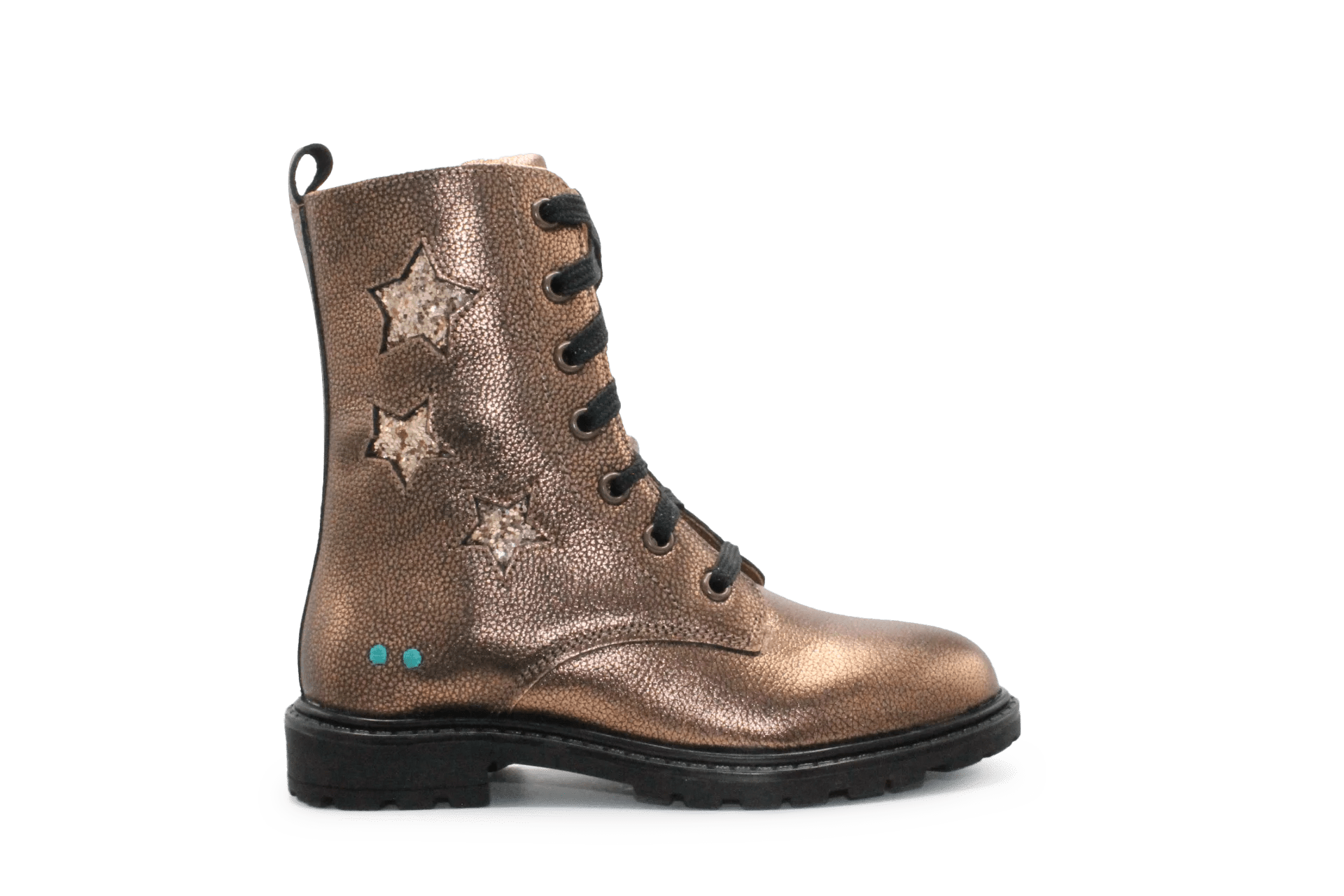 BunniesJR Hailee Happy Meisjes Boots - Brons - hatshoe