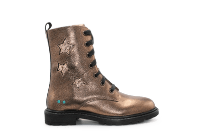 BunniesJR Hailee Happy Meisjes Boots - Brons - hatshoe
