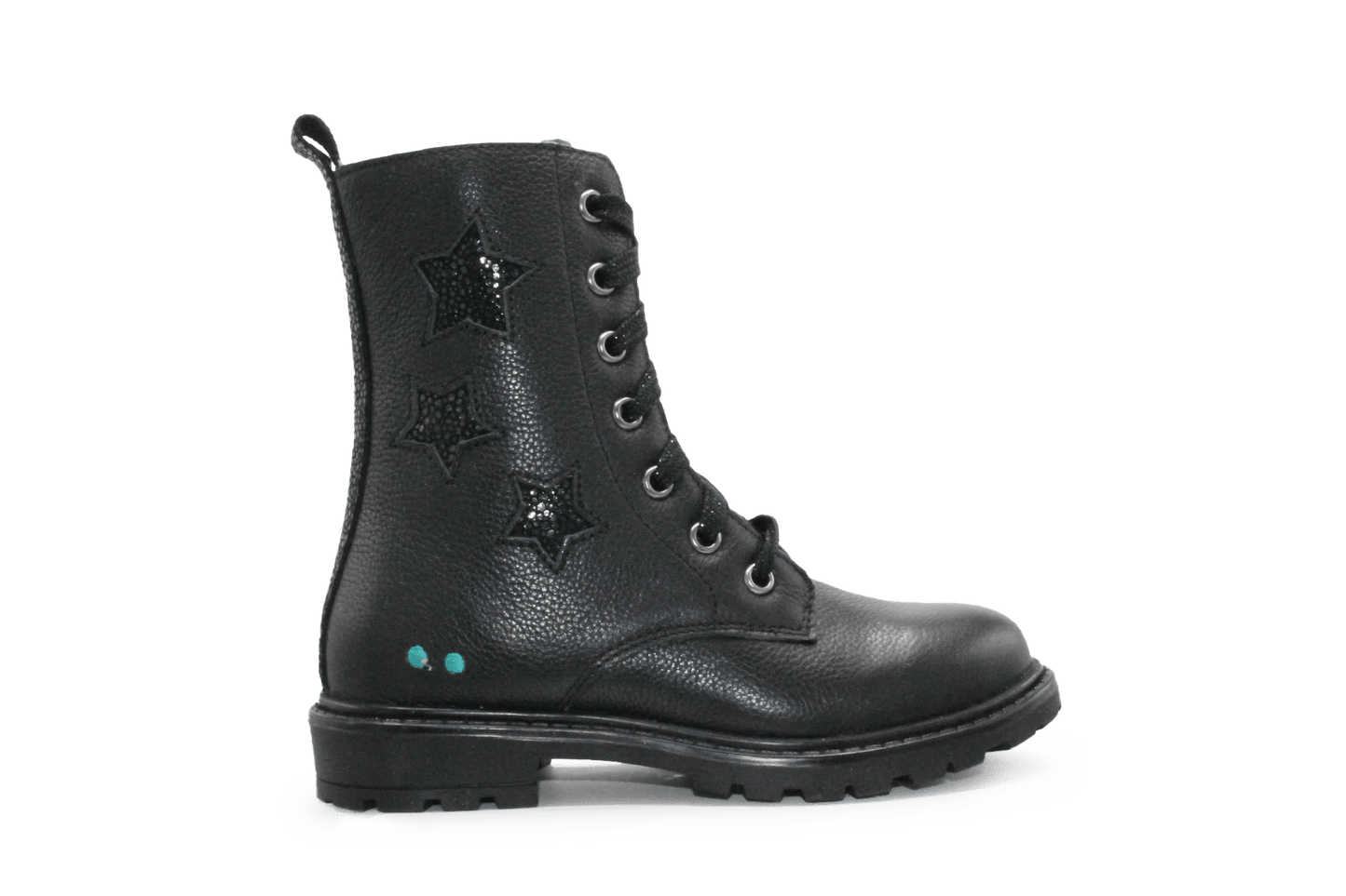 BunniesJR Hailee Happy Meisjes Boots - Zwart - hatshoe