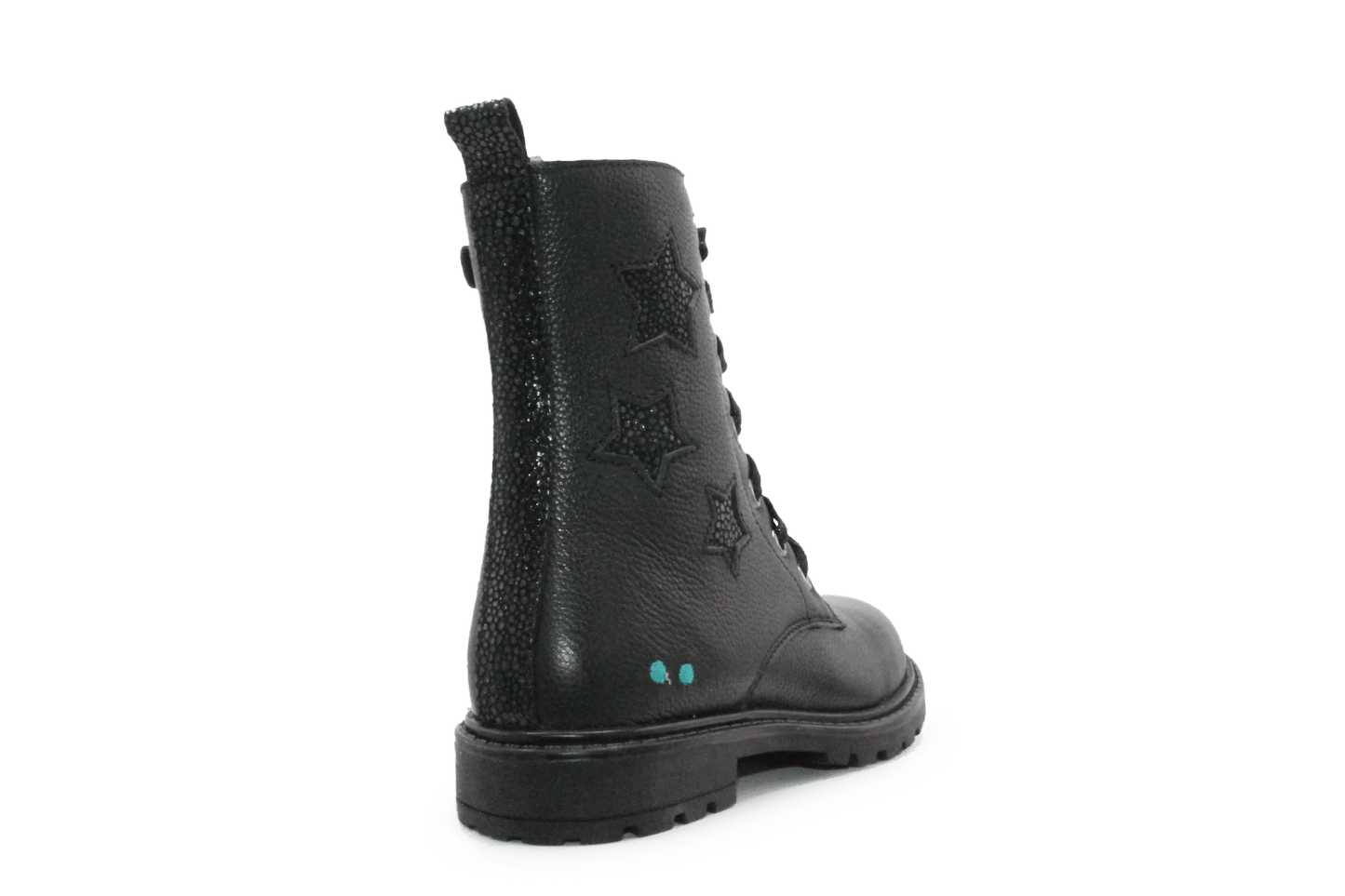 BunniesJR Hailee Happy Meisjes Boots - Zwart - hatshoe
