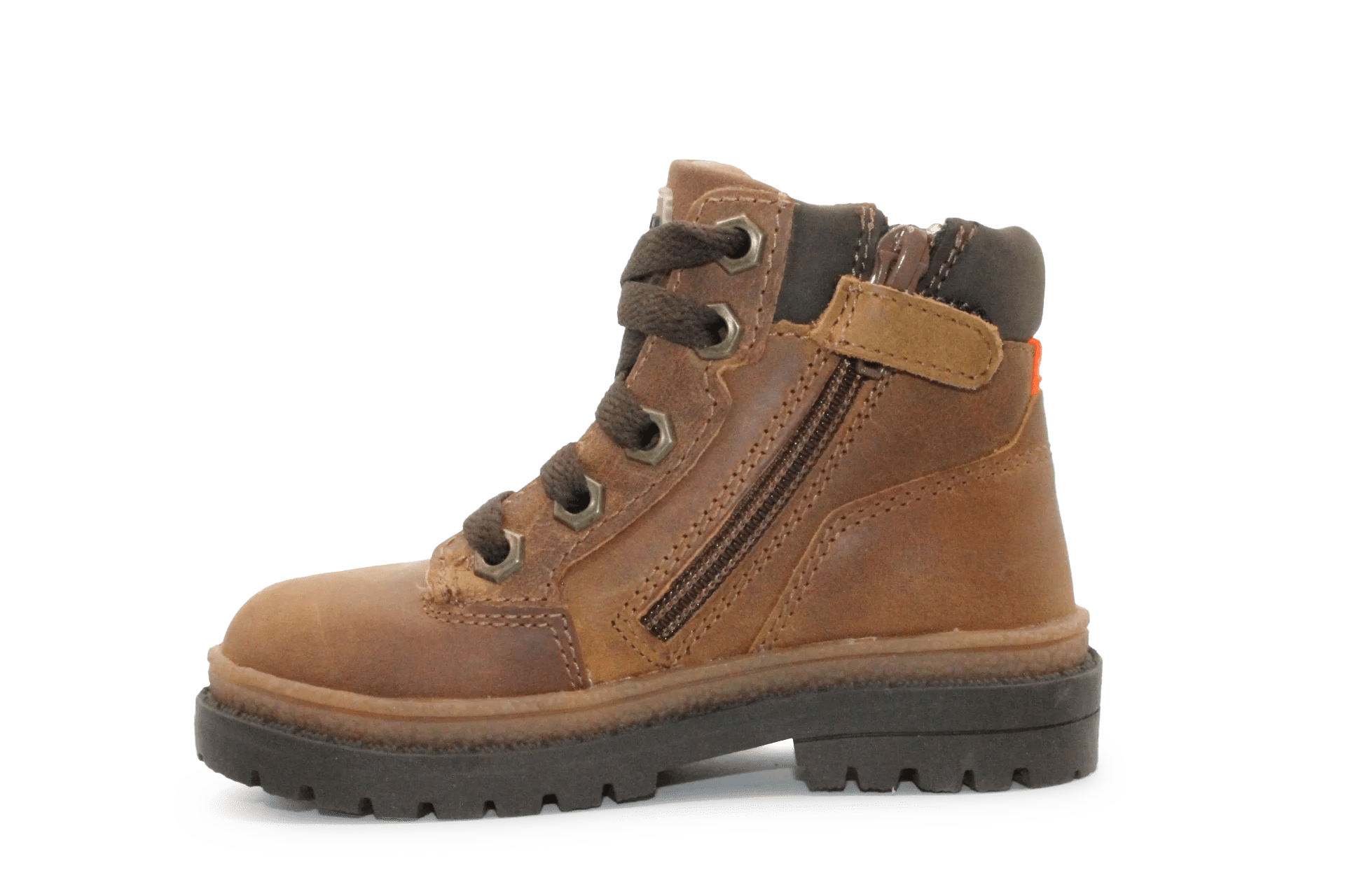 BunniesJR Jongens Schoen Thijs Trail - Bruin - hatshoe