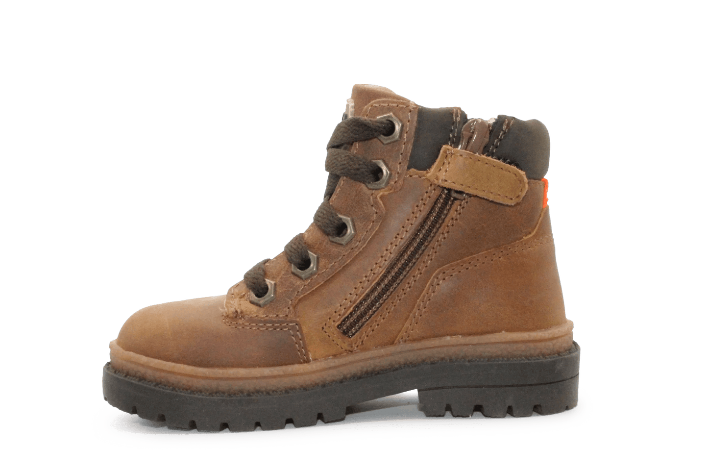 BunniesJR Jongens Schoen Thijs Trail - Bruin - hatshoe