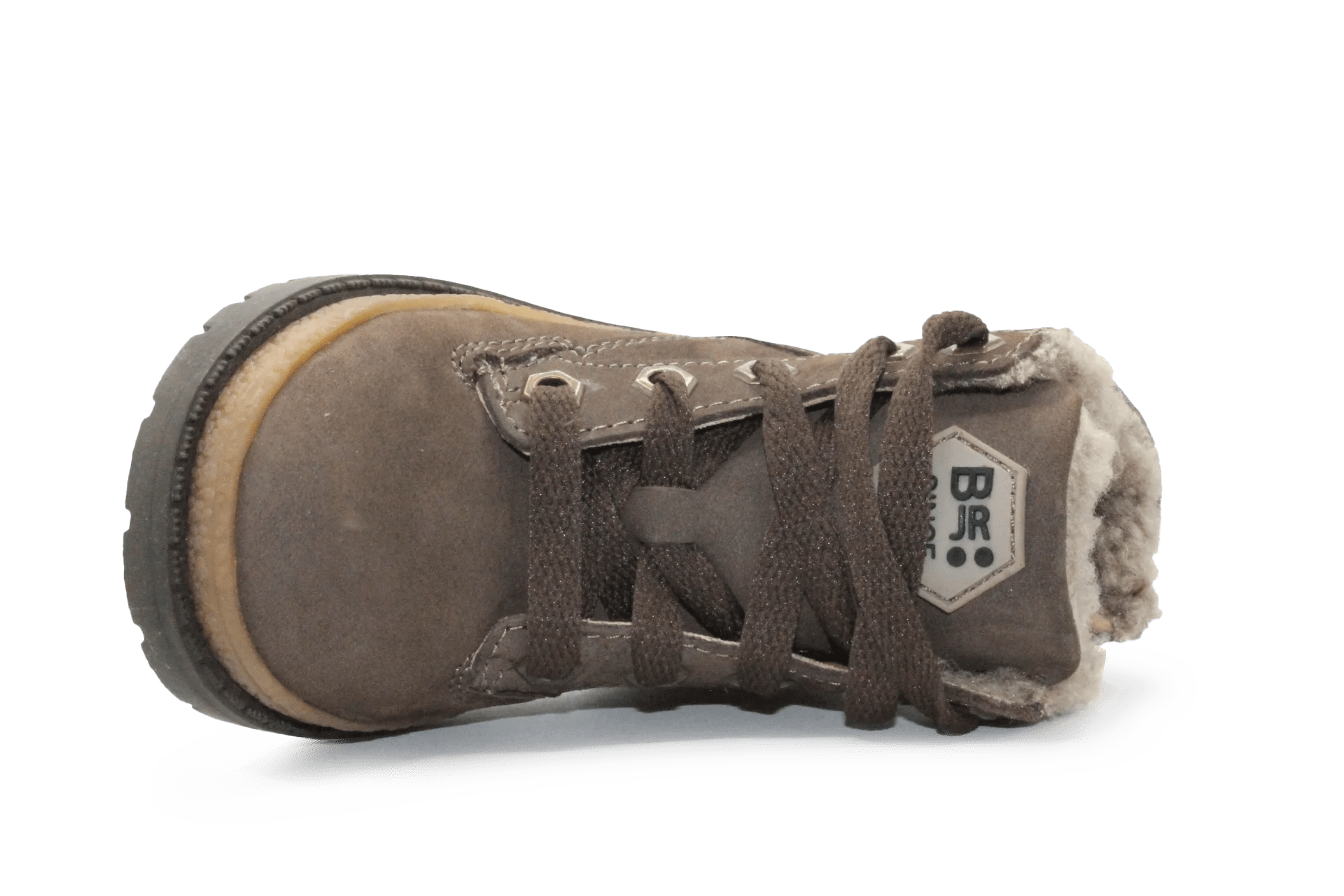 BunniesJR Jongens Schoen Thijs Trail - Donker Bruin - hatshoe