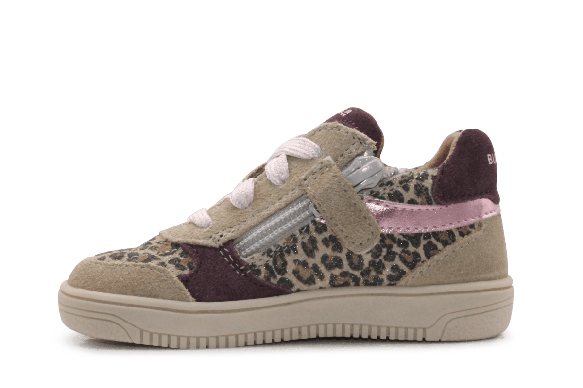 BunniesJR Maevie Mellow Meisjes Sneaker - Taupe - hatshoe