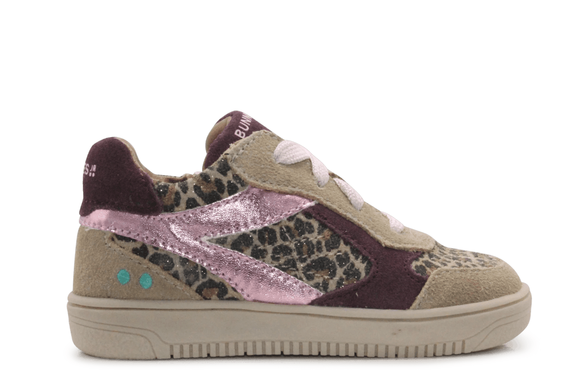 BunniesJR Maevie Mellow Meisjes Sneaker - Taupe - hatshoe