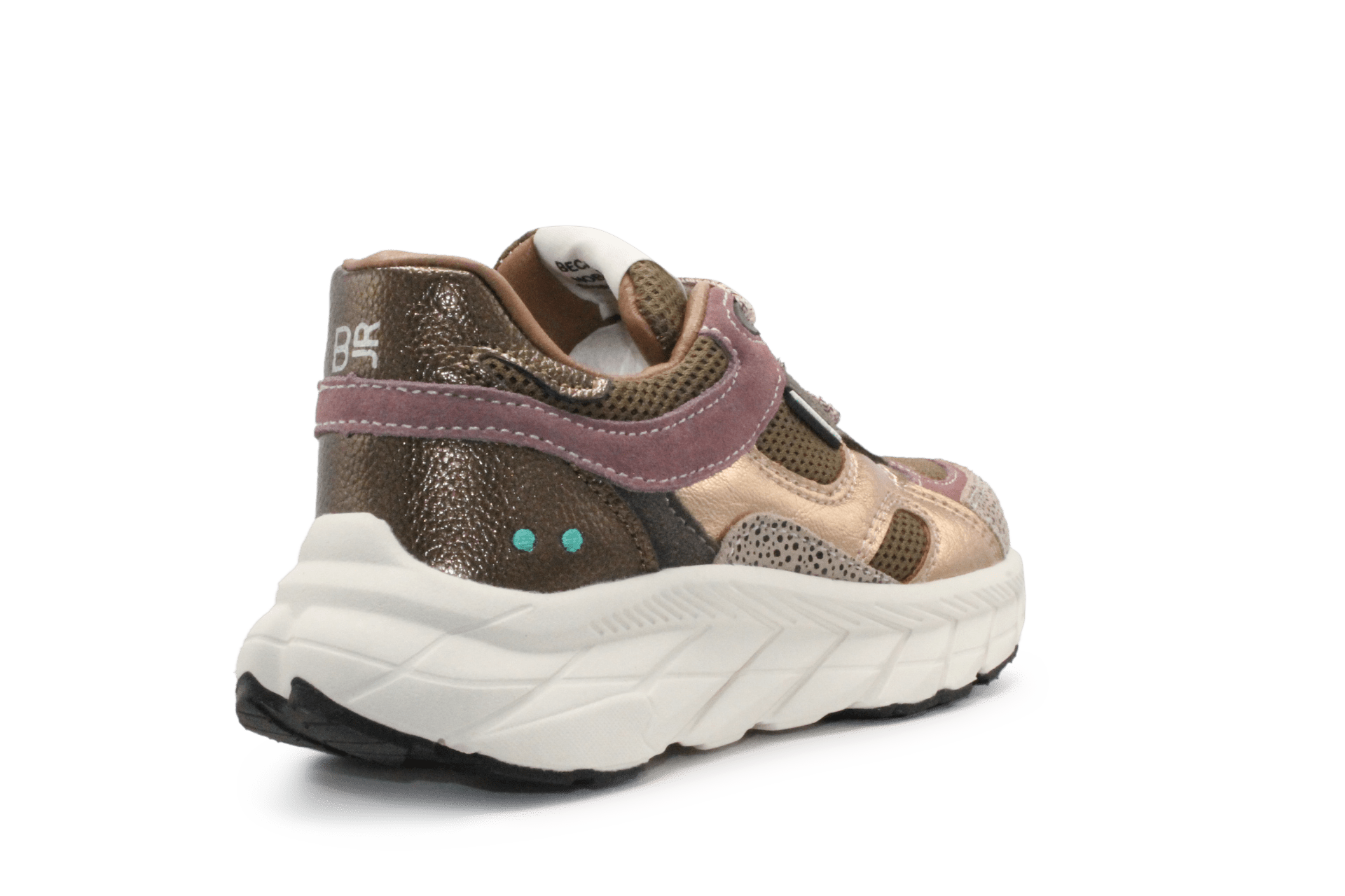 BunniesJR Reza Rush Meisjes Sneaker - Brons Groen - hatshoe