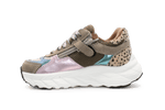 BunniesJR Reza Rush Meisjes Sneaker - Groen Stippel - hatshoe