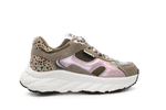 BunniesJR Reza Rush Meisjes Sneaker - Groen Stippel - hatshoe