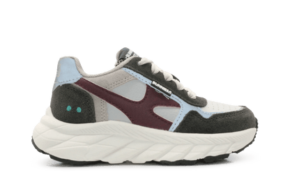 BunniesJR Rio Rush Jongens Sneaker - Grijs - hatshoe