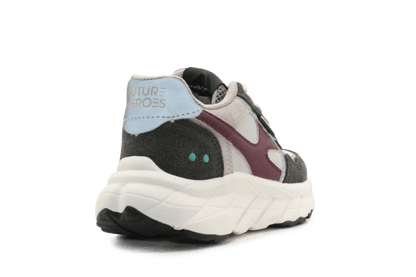 BunniesJR Rio Rush Jongens Sneaker - Grijs - hatshoe