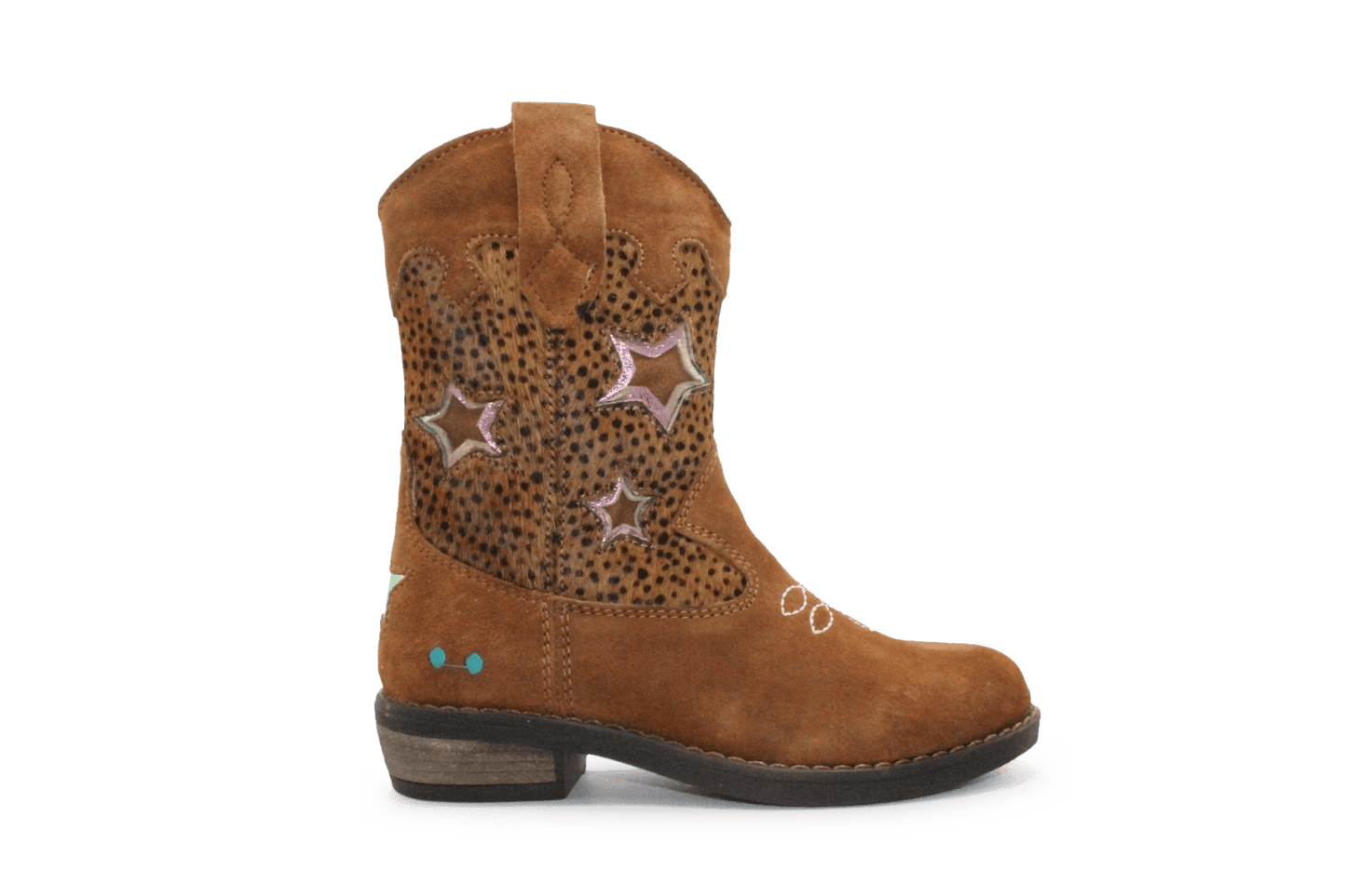 BunniesJR Robine Rodeo Cowboyboots - Bruin - hatshoe