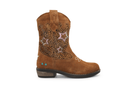 BunniesJR Robine Rodeo Cowboyboots - Bruin - hatshoe