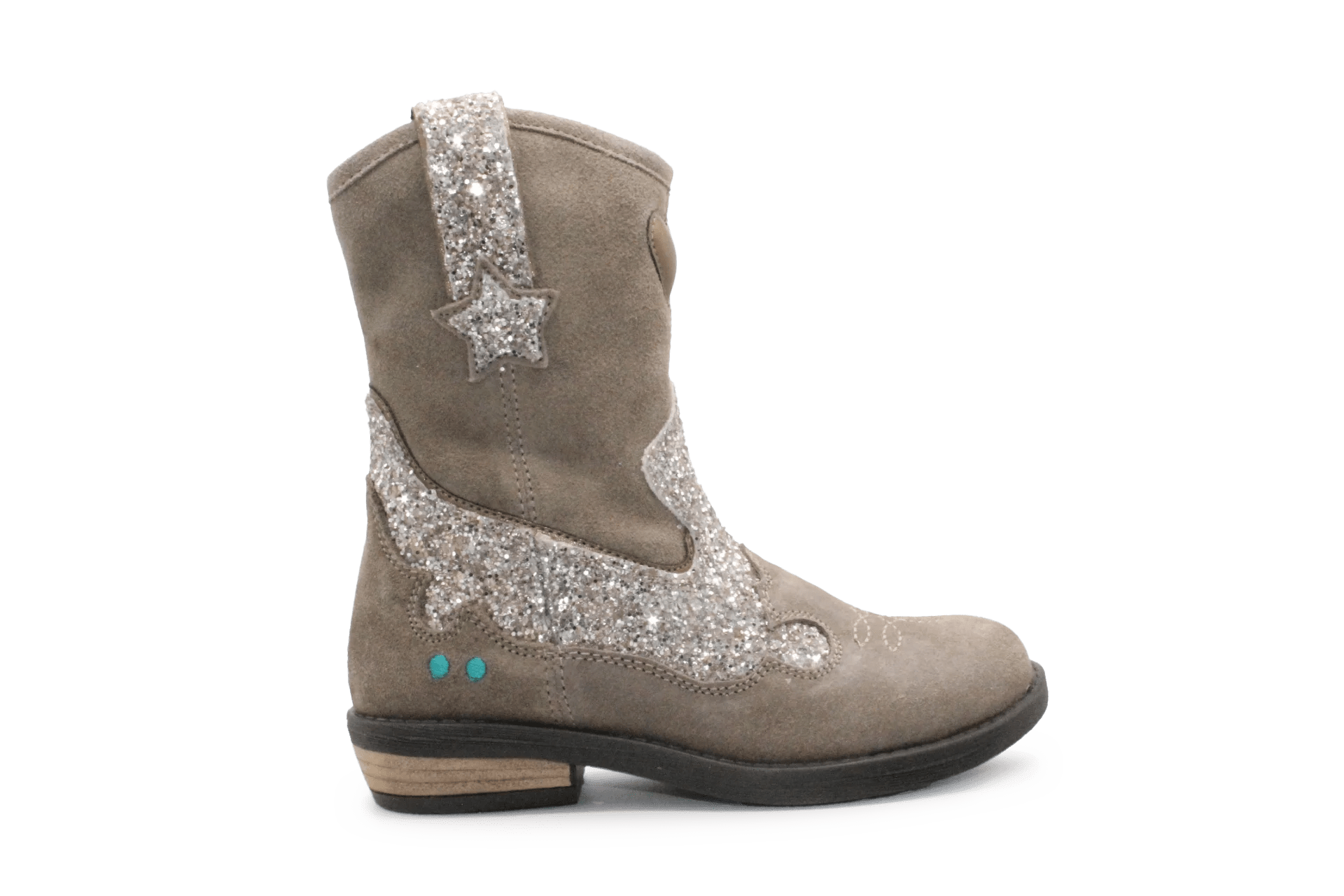 BunniesJR Roxy Rodeo Cowboyboots - Taupe - hatshoe