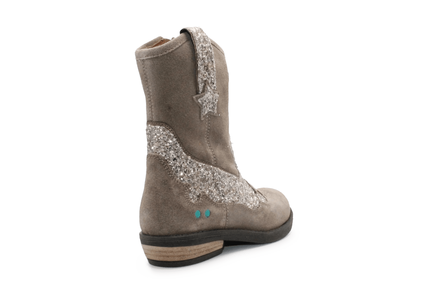 BunniesJR Roxy Rodeo Cowboyboots - Taupe - hatshoe