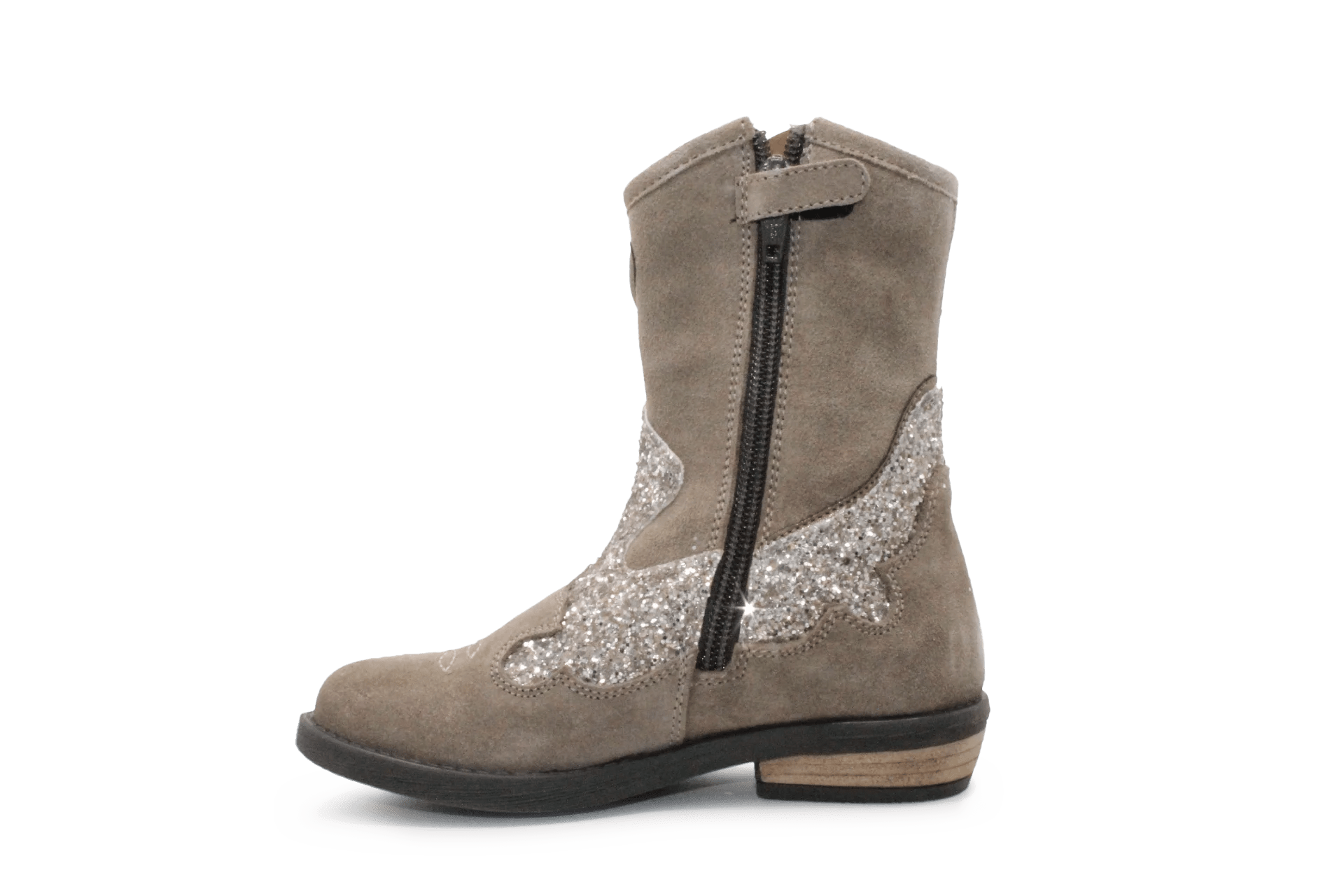BunniesJR Roxy Rodeo Cowboyboots - Taupe - hatshoe