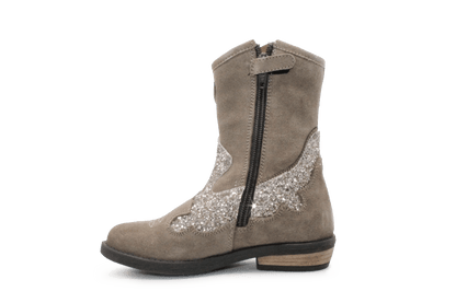 BunniesJR Roxy Rodeo Cowboyboots - Taupe - hatshoe