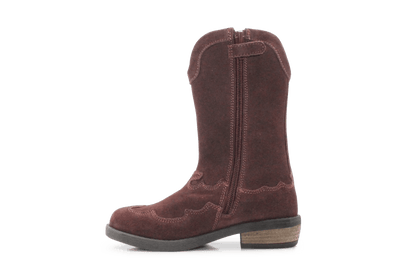 BunniesJR Ruby Rodeo Meisjes Cowboyboots - Chocolate - hatshoe