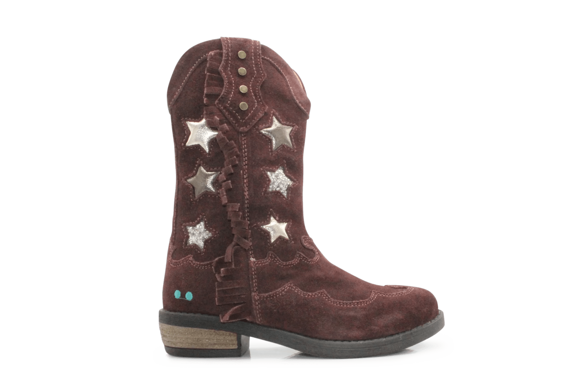 BunniesJR Ruby Rodeo Meisjes Cowboyboots - Chocolate