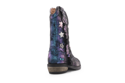 BunniesJR Ruby Rodeo Meisjes Cowboyboots - Multicolor - hatshoe