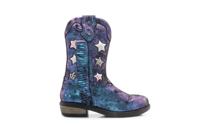 BunniesJR Ruby Rodeo Meisjes Cowboyboots - Multicolor - hatshoe