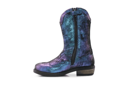 BunniesJR Ruby Rodeo Meisjes Cowboyboots - Multicolor - hatshoe