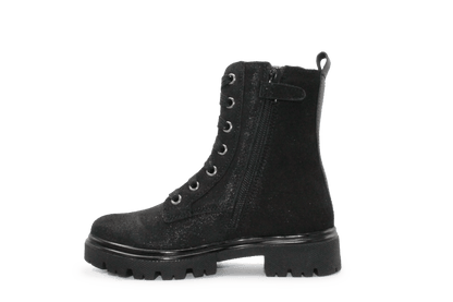 BunniesJR Saar Sterk Meisjes Boots - Zwart - hatshoe