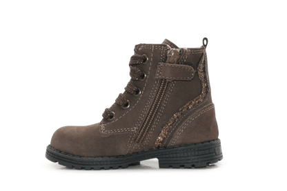 BunniesJR Tina Trots Meisjes Boots - Donkerbruin - hatshoe