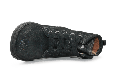 BunniesJR Tina Trots Meisjes Boots - Zwart Blauw - hatshoe
