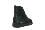 BunniesJR Tina Trots Meisjes Boots - Zwart Blauw - hatshoe