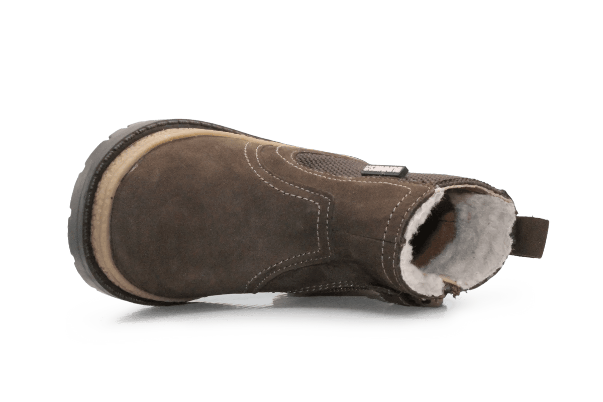 BunniesJR Toby Trail Jongens Schoen - Donkerbruin - hatshoe