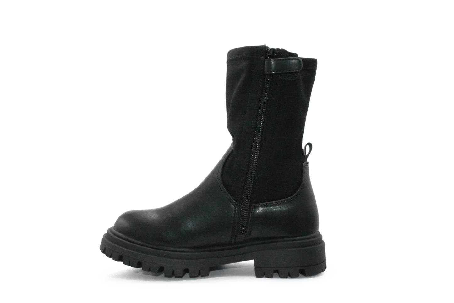 Calvin Klein Meisjes Laars Rits - Zwart - hatshoe