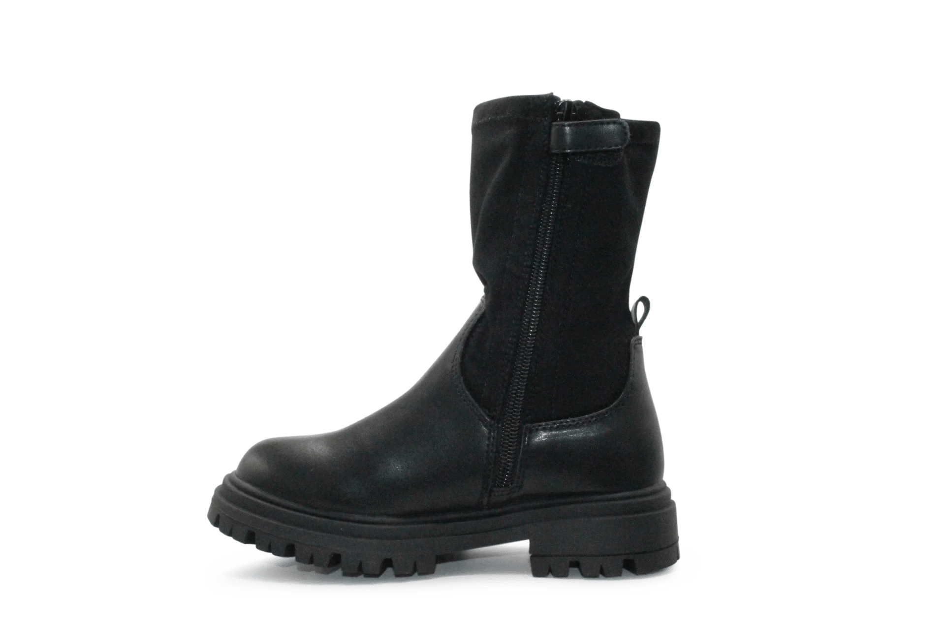 Calvin Klein Meisjes Laars Rits - Zwart - hatshoe