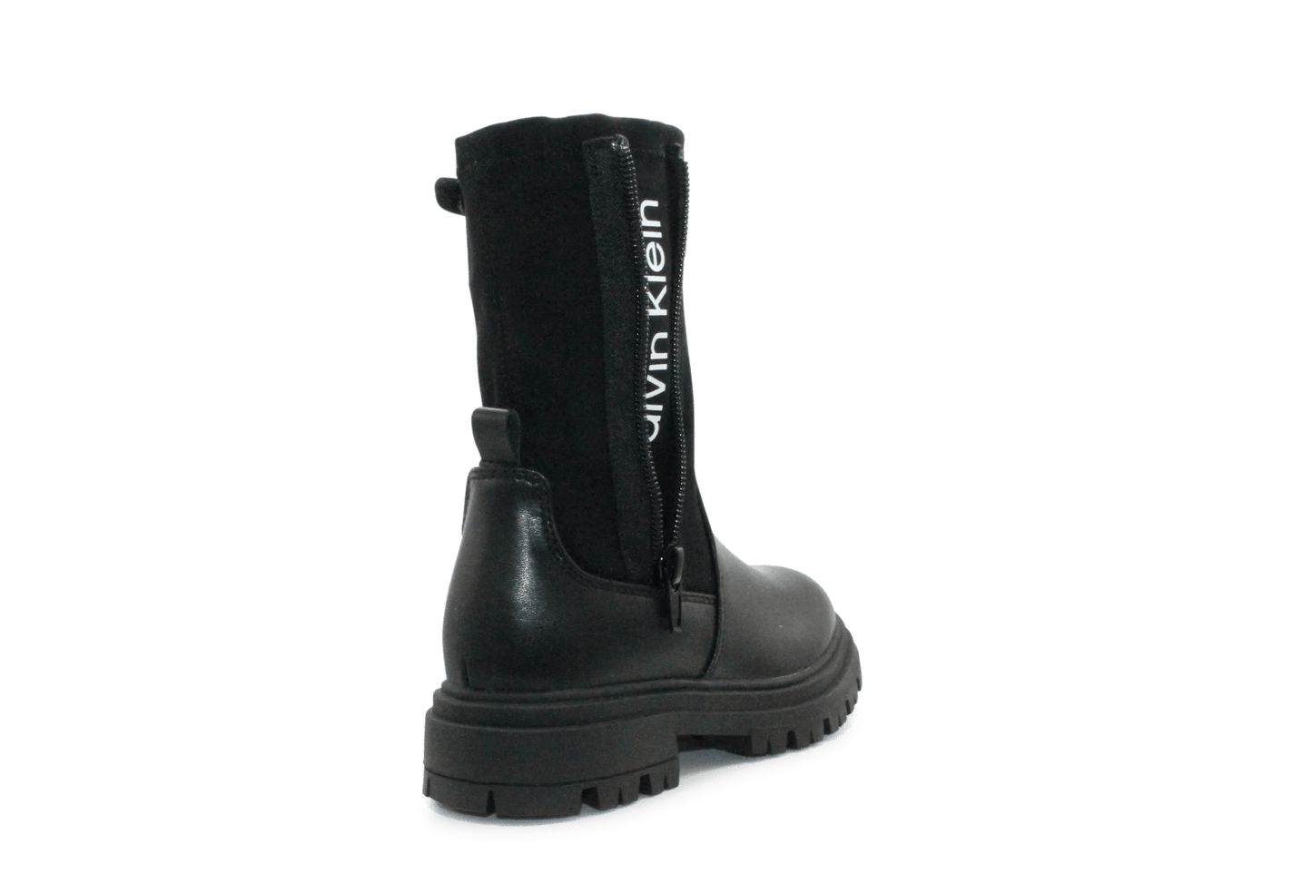 Calvin Klein Meisjes Laars Rits - Zwart - hatshoe