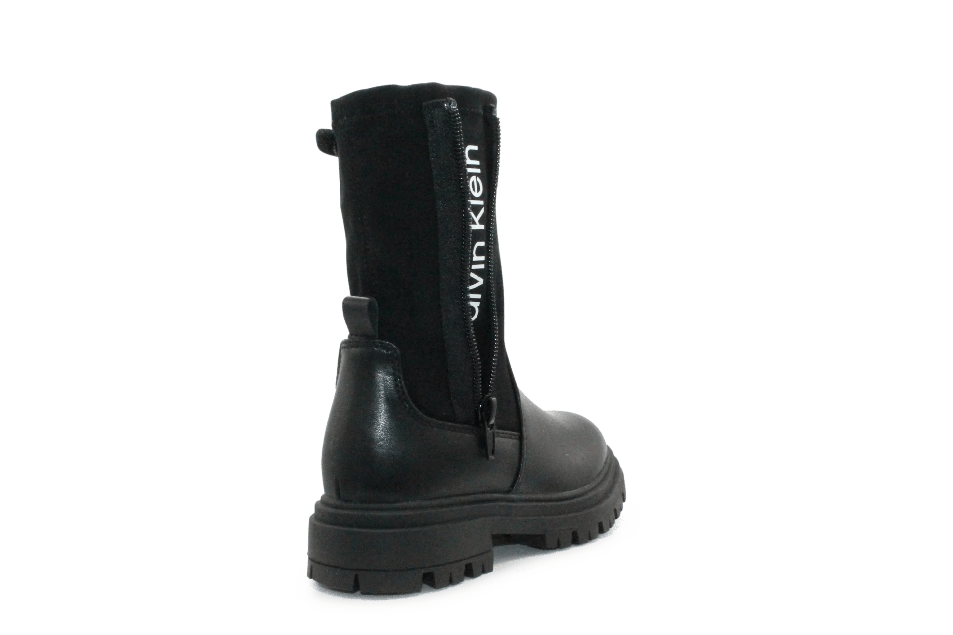 Calvin Klein Meisjes Laars Rits - Zwart - hatshoe