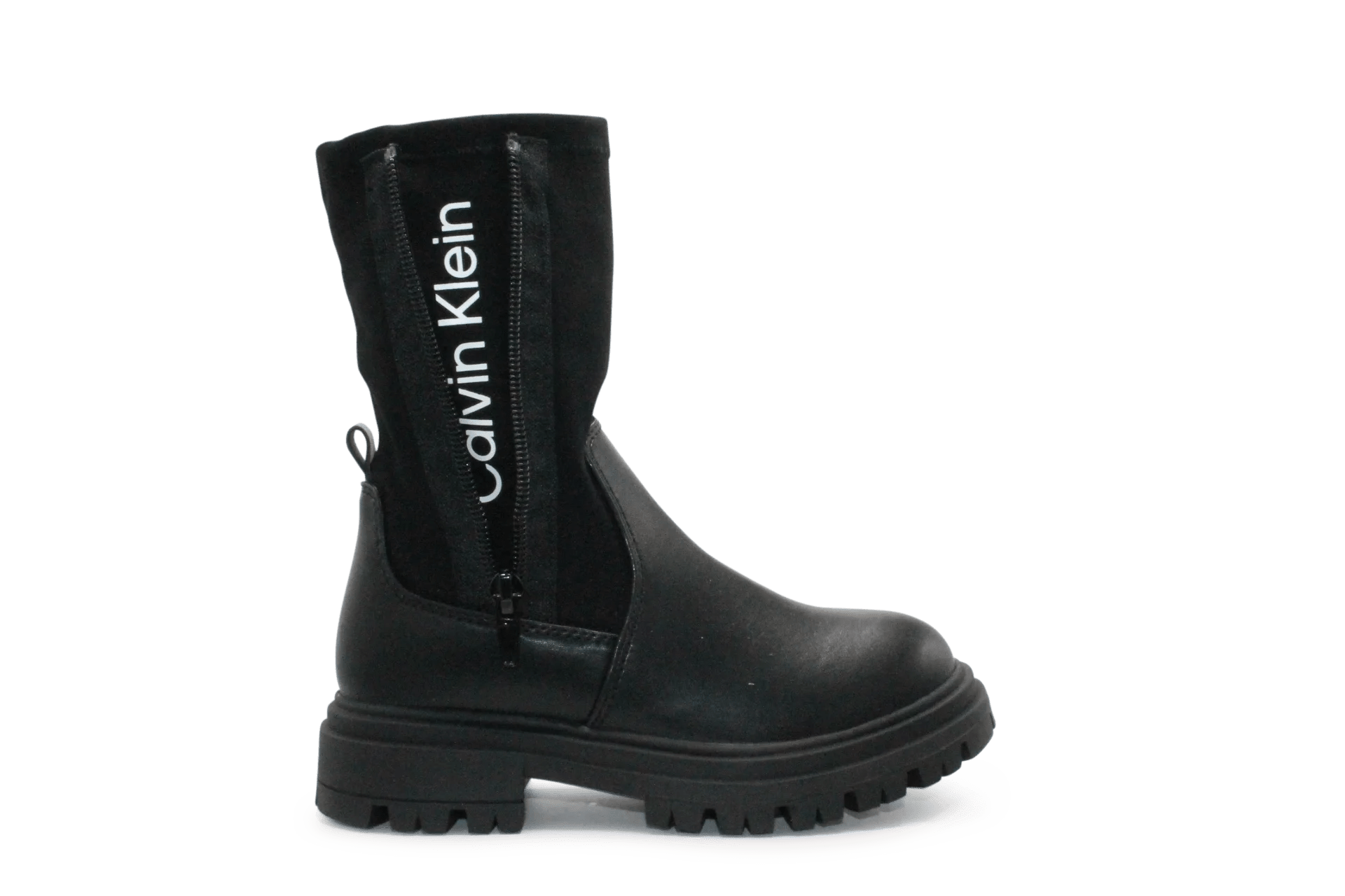 Calvin Klein Meisjes Laars Rits - Zwart - hatshoe