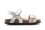 Chili Sandaal Flowers - Glitter - hatshoe