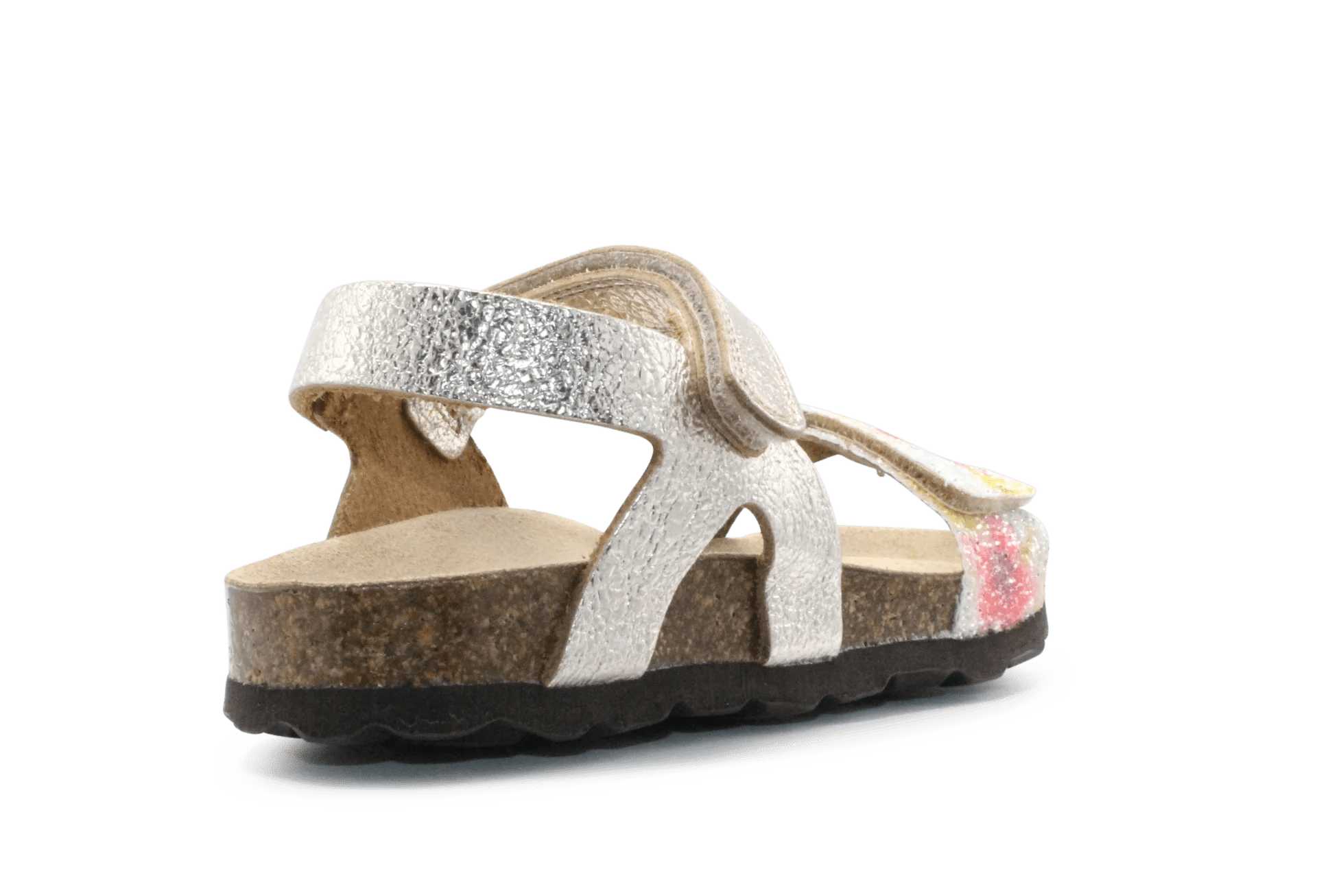 Chili Sandaal Flowers - Glitter - hatshoe