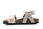 Chili Sandaal Flowers - Glitter - hatshoe