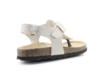 Chili Sandaal Pepita 1 - Champagne - hatshoe