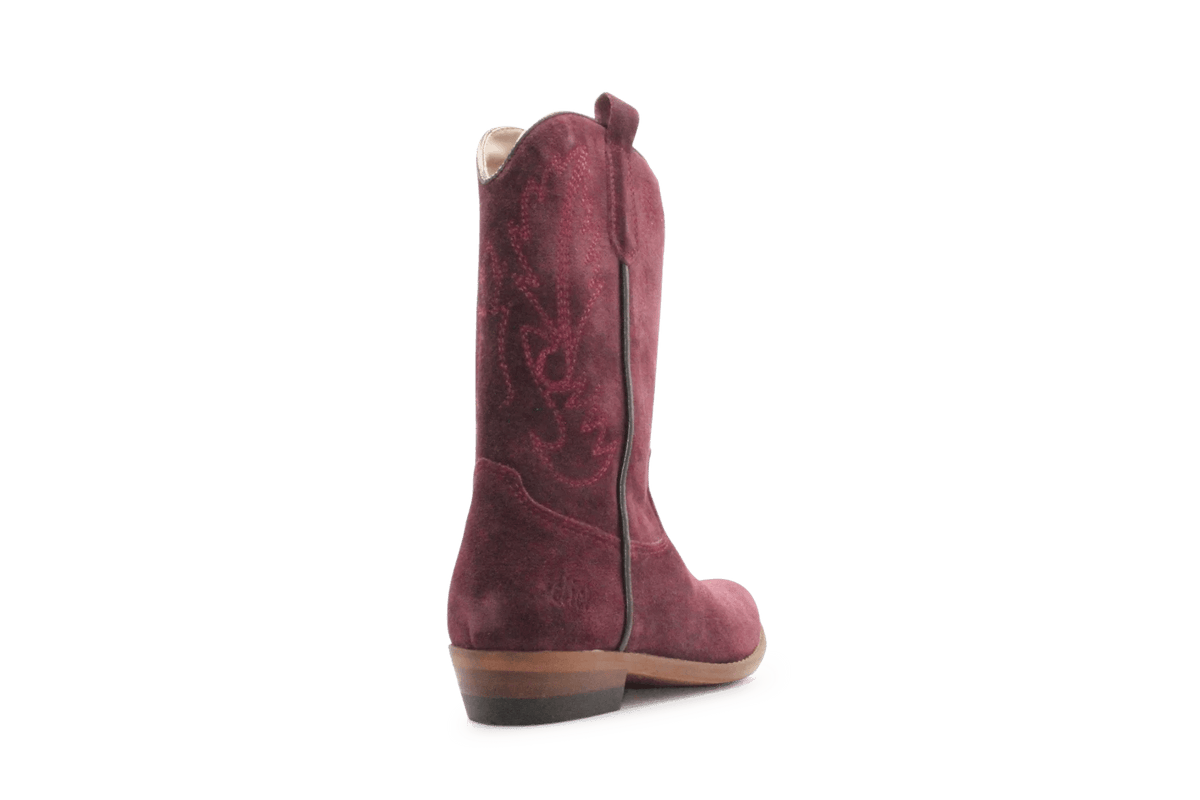 Clic Cowboylaars Meisjes CL-20200 - Bordeaux - hatshoe