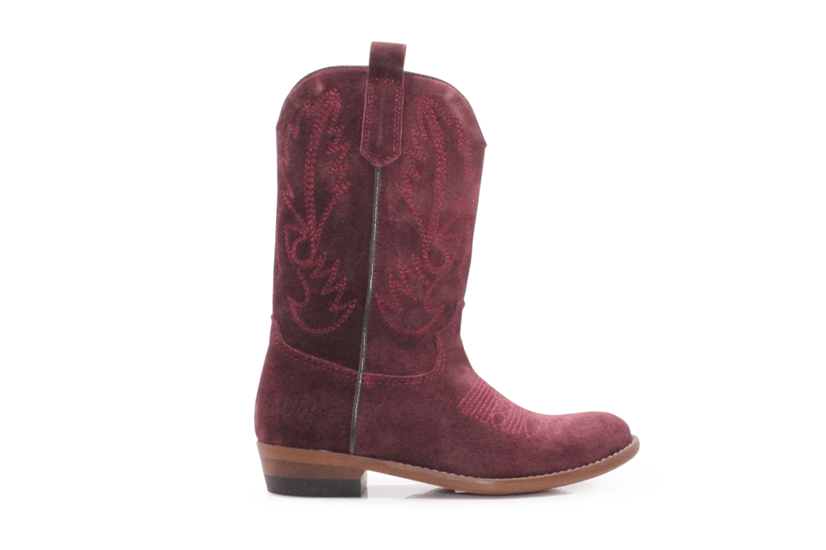 Clic Cowboylaars Meisjes CL-20200 - Bordeaux - hatshoe