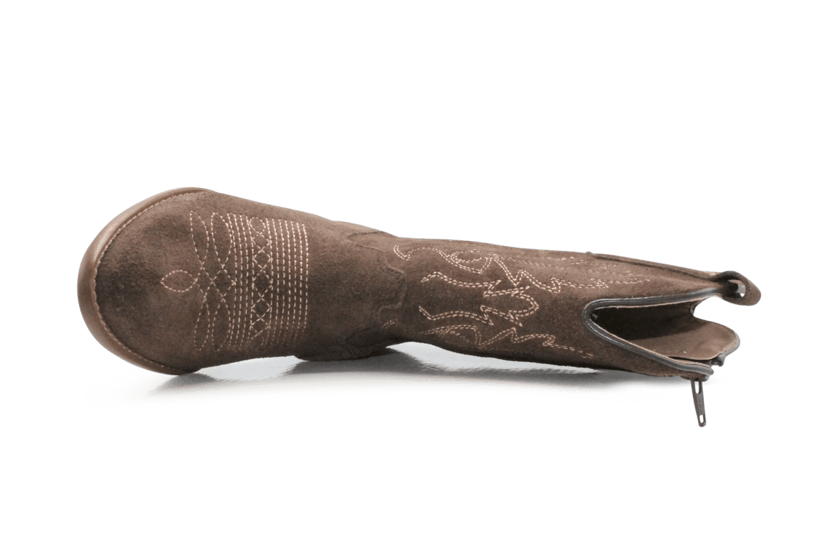 Clic Cowboylaars Meisjes CL-20200 - Donkerbruin - hatshoe