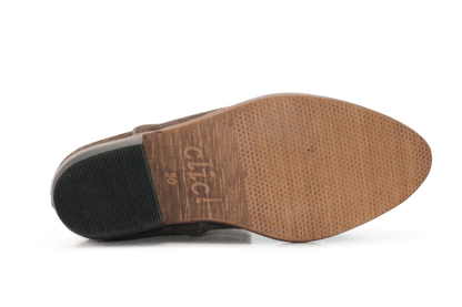 Clic Cowboylaars Meisjes CL-20200 - Donkerbruin - hatshoe