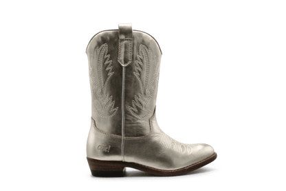 Clic Cowboylaars Meisjes CL - 20200 - Platina - hatshoe