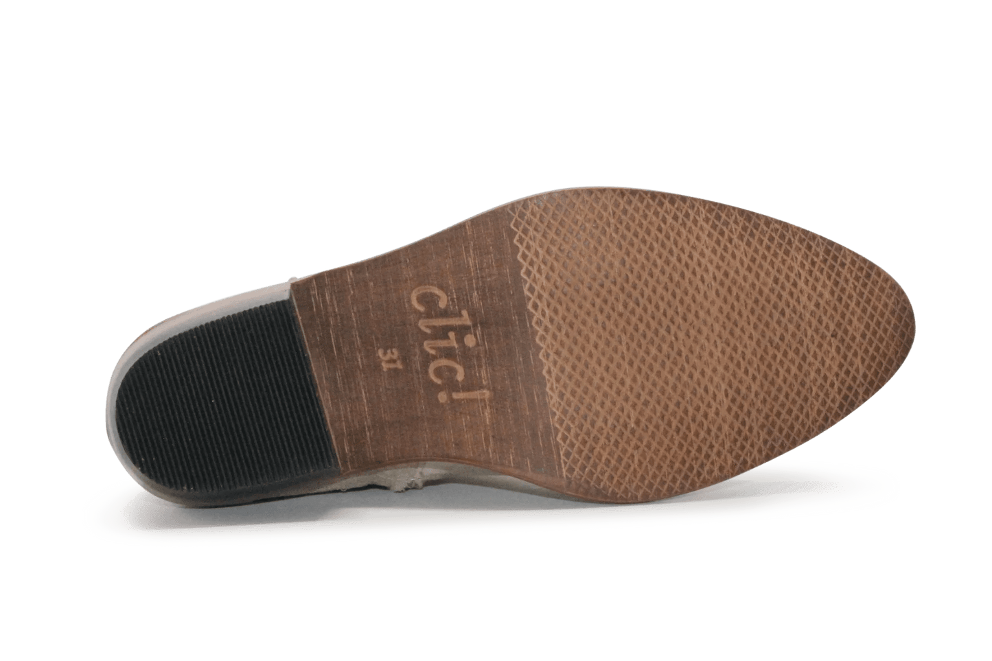 Clic Cowboylaars Meisjes CL - 20200 - Taupe - hatshoe
