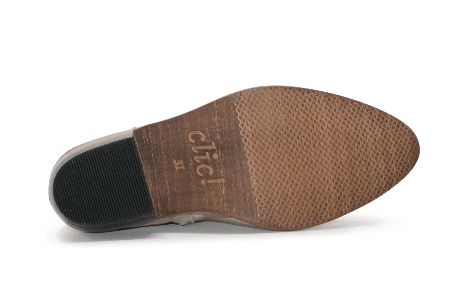Clic Cowboylaars Meisjes CL - 20200 - Taupe - hatshoe