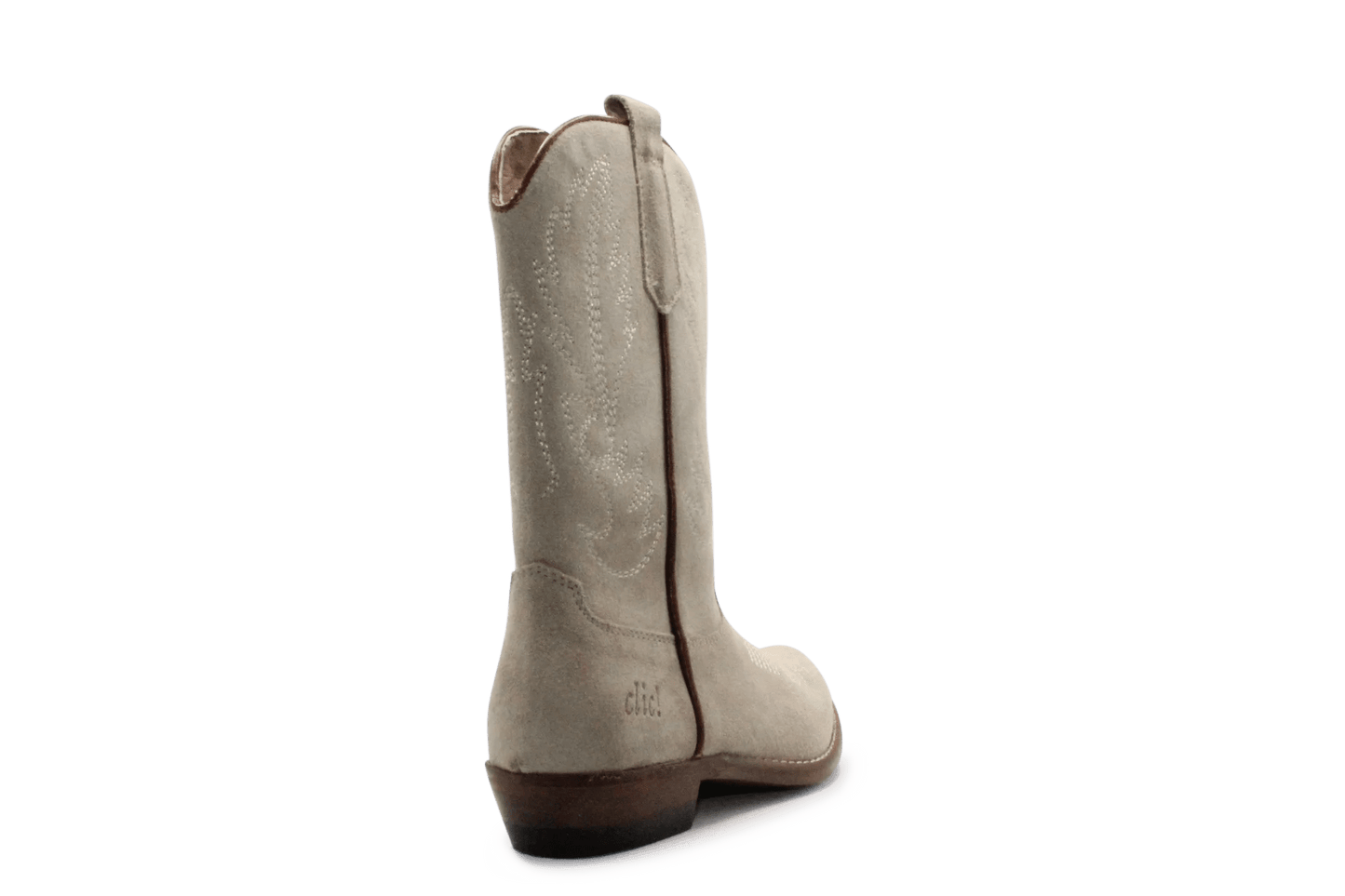 Clic Cowboylaars Meisjes CL - 20200 - Taupe - hatshoe