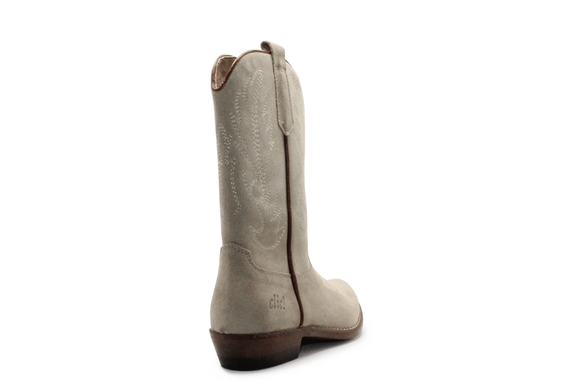 Clic Cowboylaars Meisjes CL - 20200 - Taupe - hatshoe