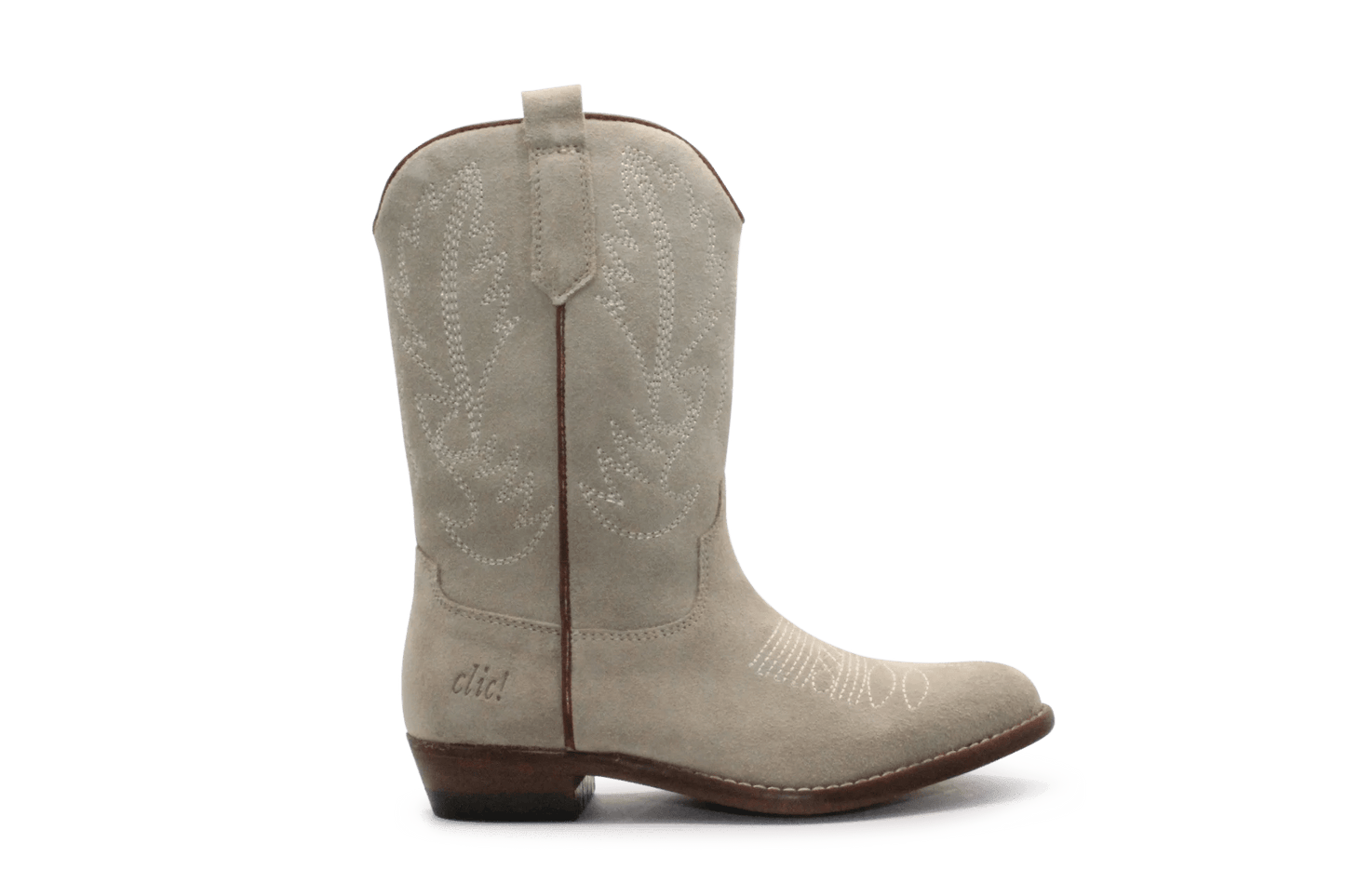 Clic Cowboylaars Meisjes CL - 20200 - Taupe - hatshoe