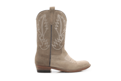 Clic Cowboylaars Meisjes CL-20200 - Taupe - hatshoe